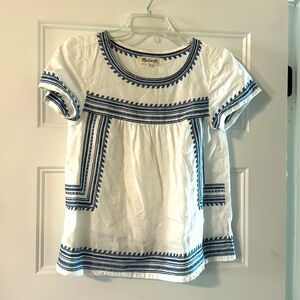 Madewell Spanish style blouse